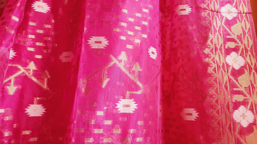 Silk Jamdani Saree