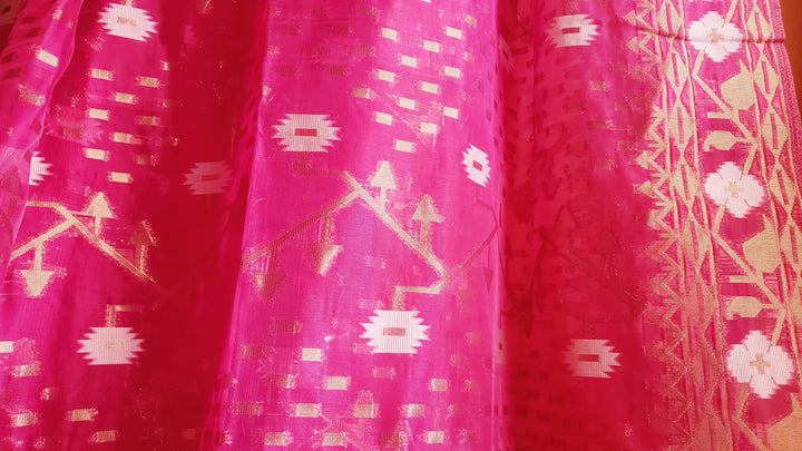 Silk Jamdani Saree