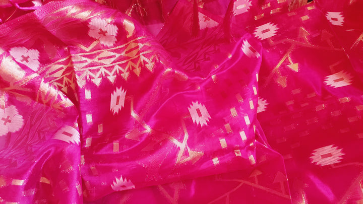 Silk Jamdani Saree