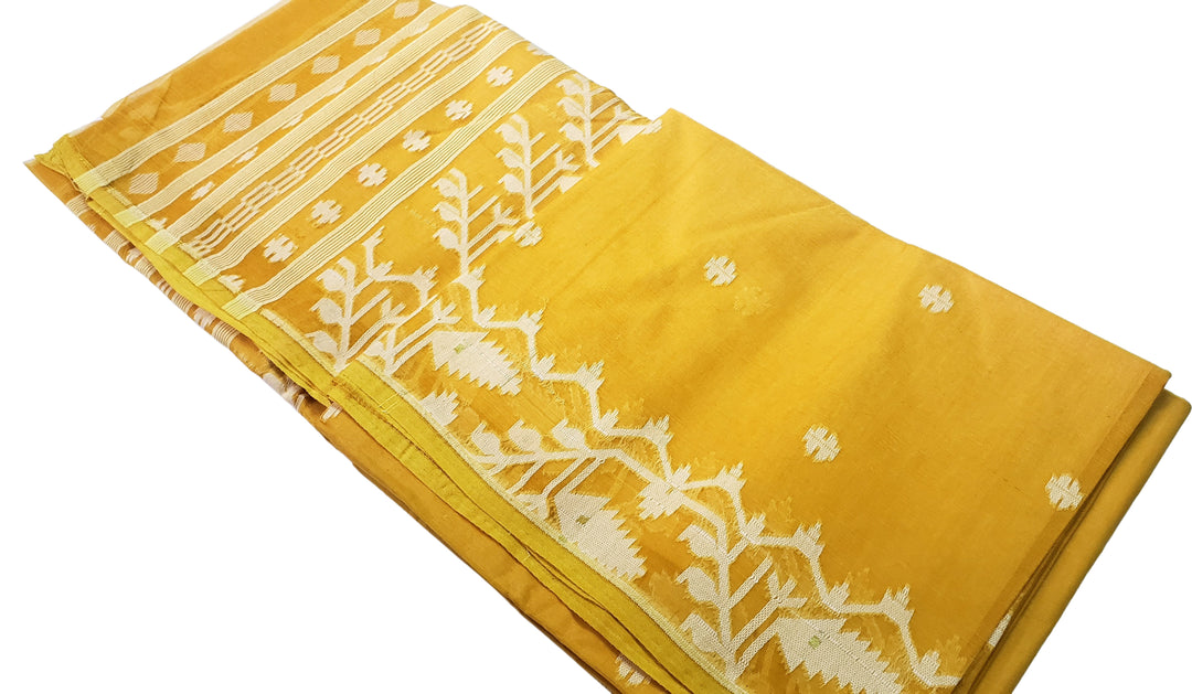 Pure Cotton Jamdani Saree