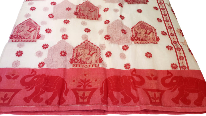 Pure Cotton Jamdani Saree