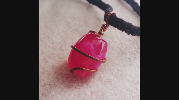 Rose Stone Pendant