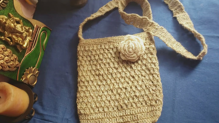 Jute Handmade Sling Bag